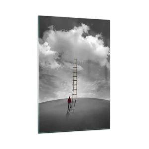 Billede på glas - Alt er muligt - 80x120 cm