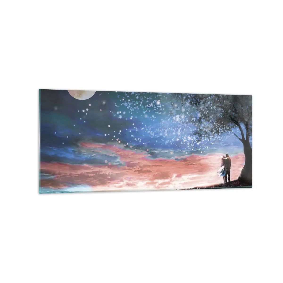 Billede på glas - En stjernepræstation - 120x50 cm