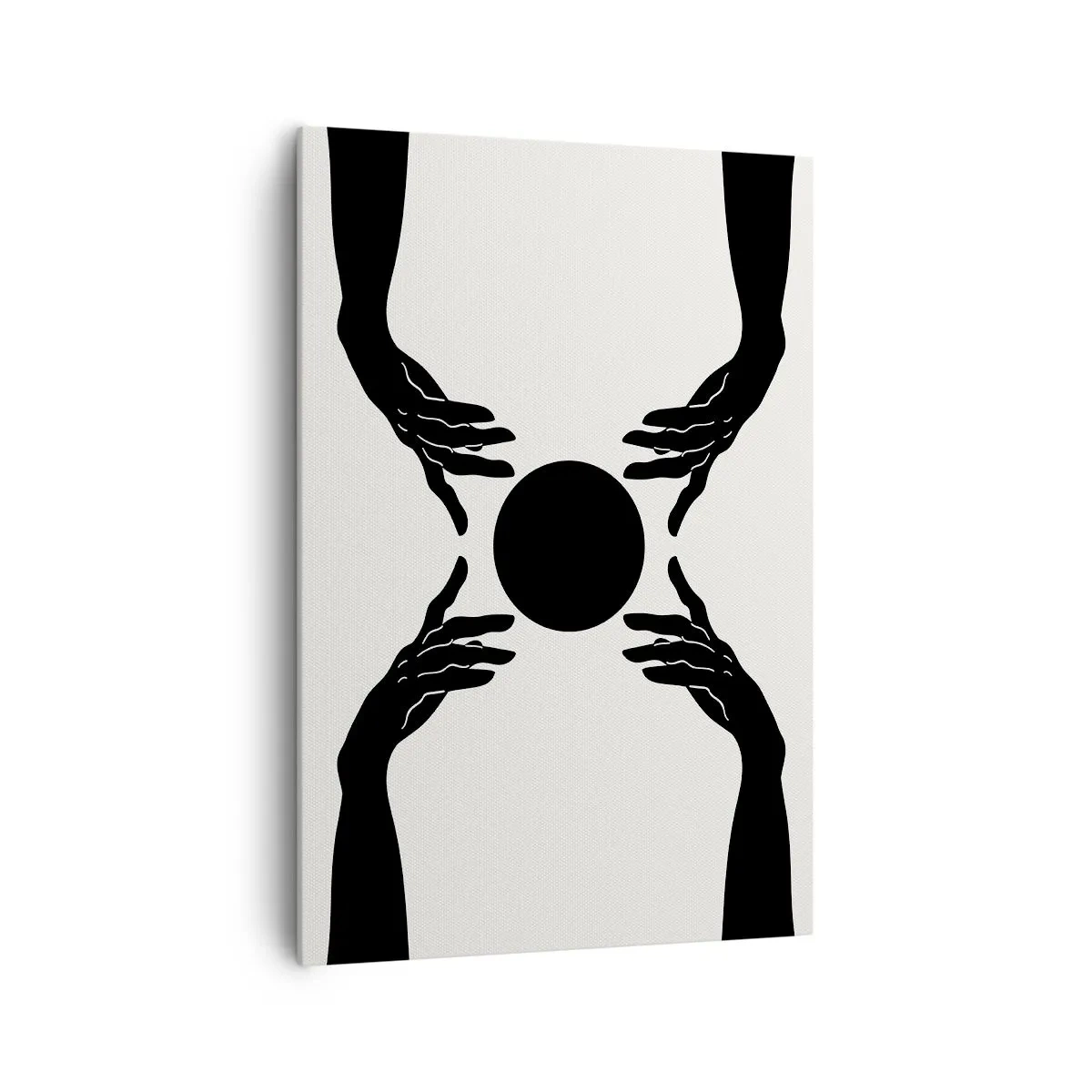 Lærredstryk - Billede på lærred - Et hemmeligt tegn - 70x100 cm