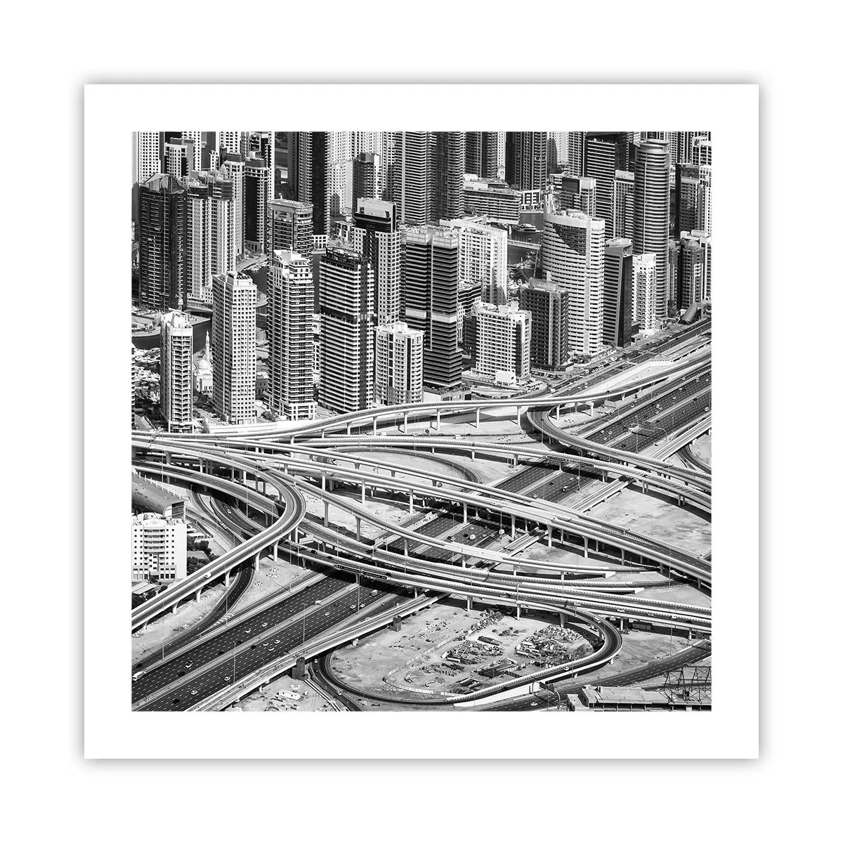 Plakat - Dubai - den umulige by - 50x50 cm
