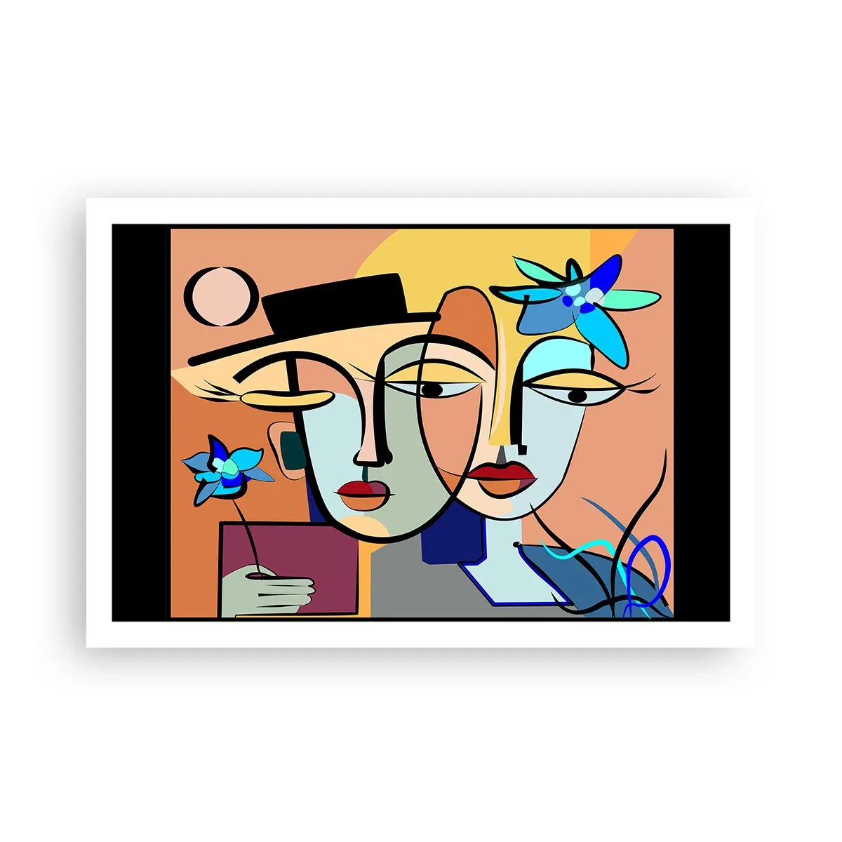 Plakat - Picassos randez vous - 91x61 cm