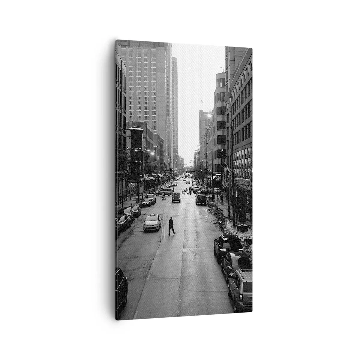 Lærredstryk - Billede på lærred - Endnu en dag som hver dag - 55x100 cm