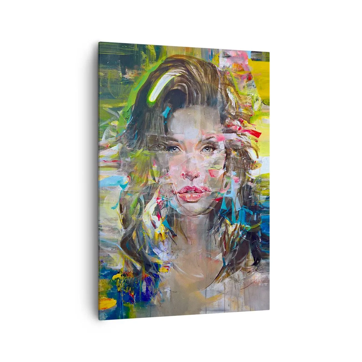 Lærredstryk - Billede på lærred - Bag lufttæppet - 70x100 cm