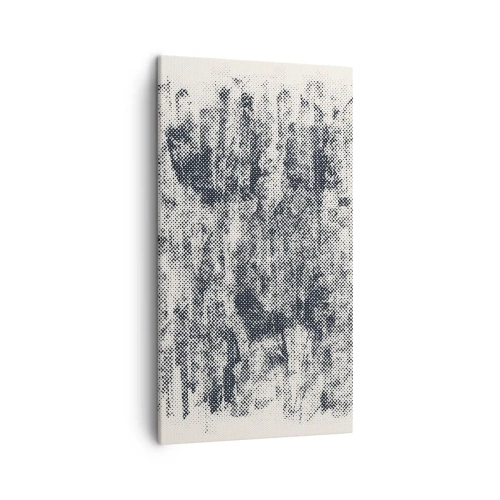Lærredstryk - Billede på lærred - Tågeagtig sammensætning - 45x80 cm