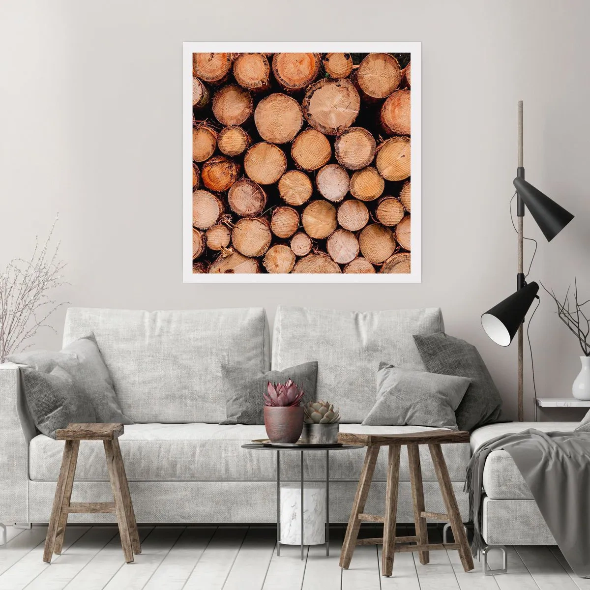 Plakat - En ny begyndelse - 30x30 cm