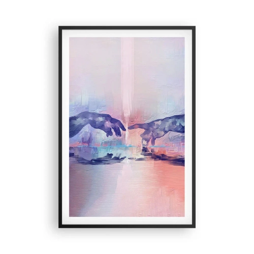 Plakat i sort ramme - Den guddommelige gnist af liv - 61x91 cm