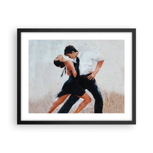 Plakat i sort ramme - Mine drømmes tango - 50x40 cm