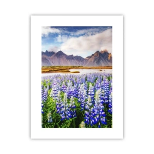 Plakat - Styrke og strenghed ved siden af blidhed - 30x40 cm