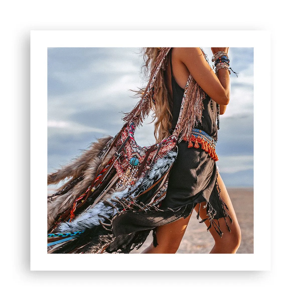 Plakat - Shamanens pige - 50x50 cm