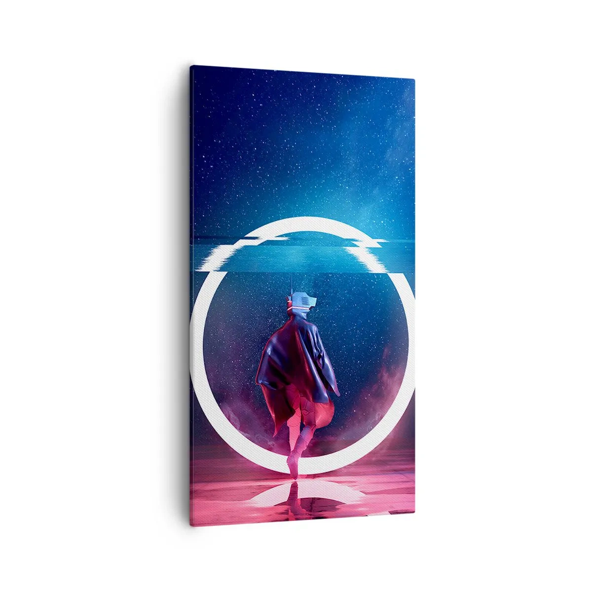 Lærredstryk - Billede på lærred - Mellem verdener - 55x100 cm