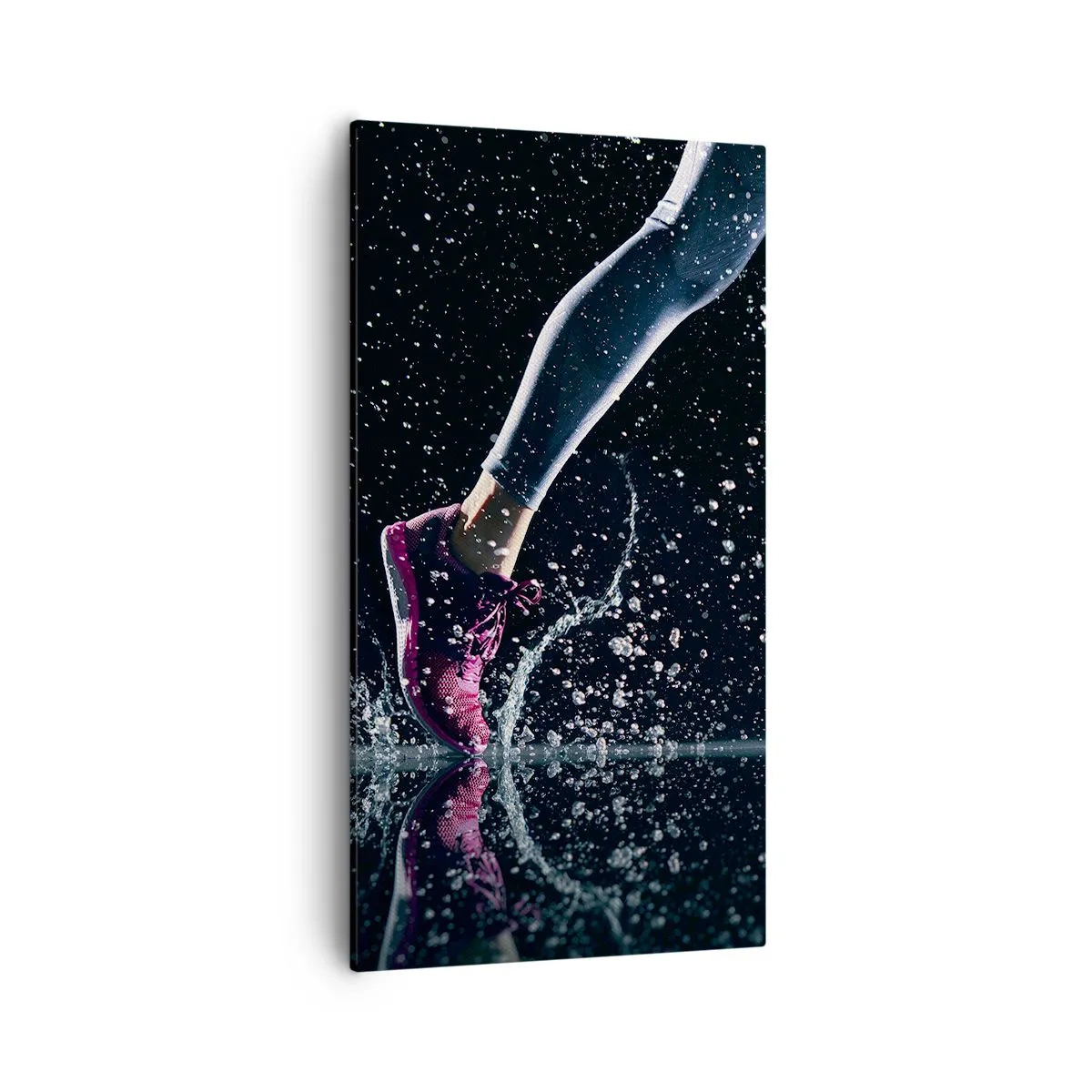 Lærredstryk - Billede på lærred - Så meget som du kan - 55x100 cm