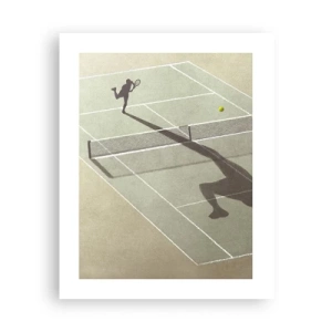 Plakat - Overvind dig selv - 40x50 cm