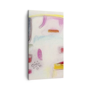 Lærredstryk - Billede på lærred - Mere konveks end konkav eller flad - 45x80 cm