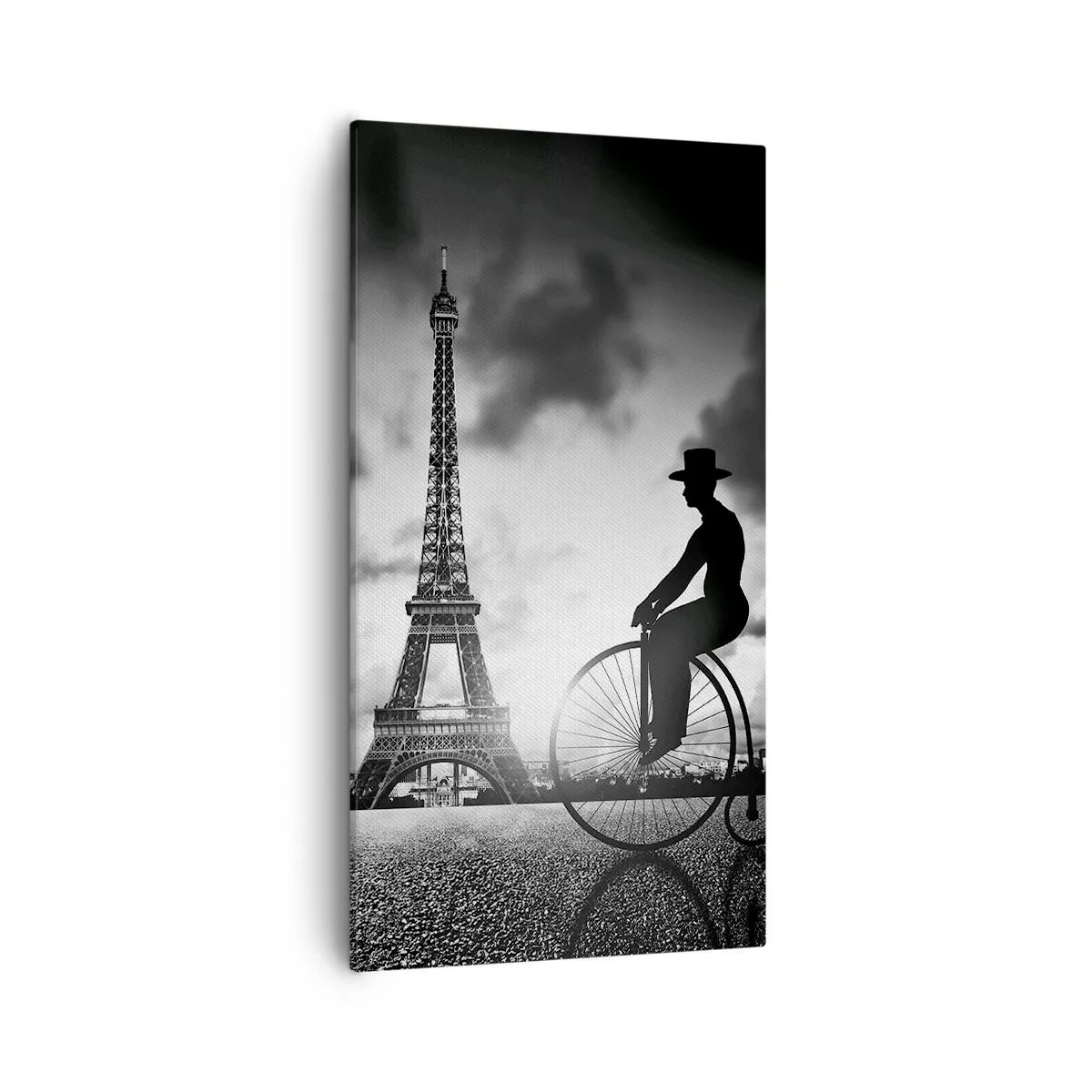 Lærredstryk - Billede på lærred - Længsel efter Belle Epoque - 55x100 cm