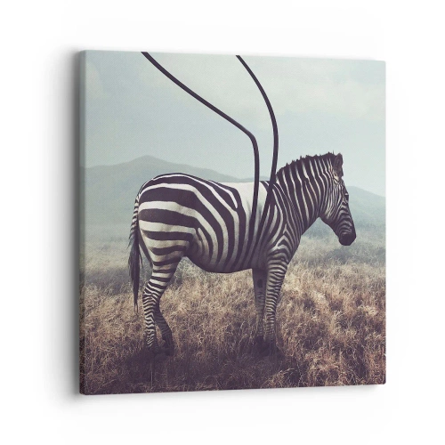 Lærredstryk - Billede på lærred - OBS! Fejl - 40x40 cm