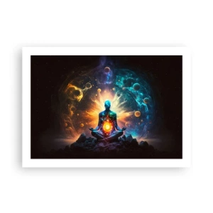 Plakat - Kosmisk ro - 70x50 cm