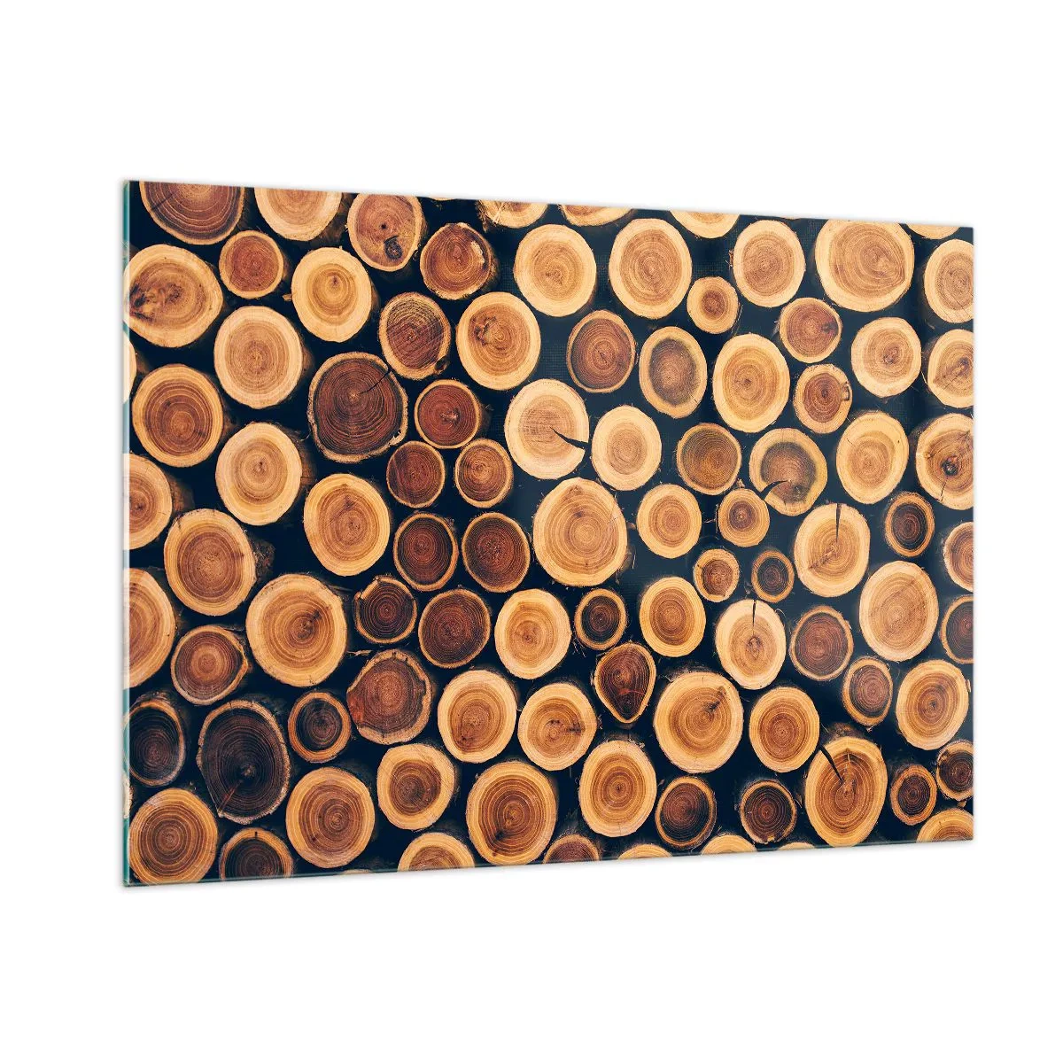 Billede på glas - Hvor gammel ser jeg ud? - 100x70 cm