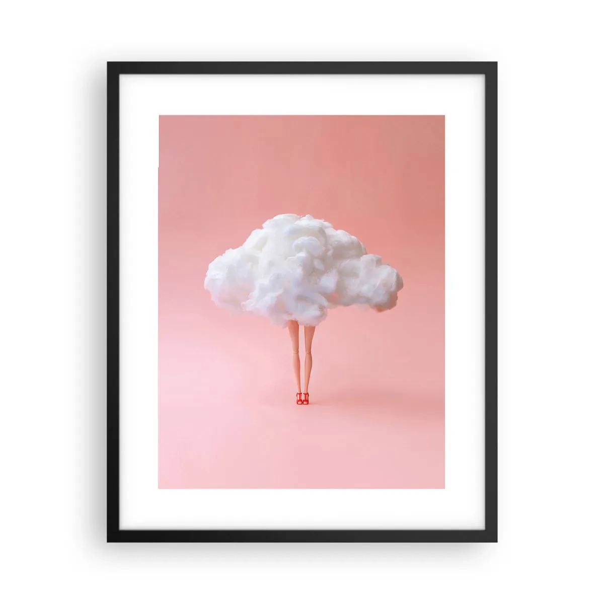 Plakat i sort ramme - Et sødt løfte - 40x50 cm