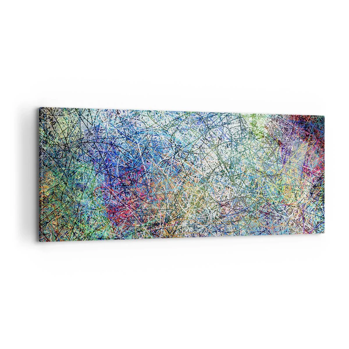 Lærredstryk - Billede på lærred - Så enkelt er det ikke - 100x40 cm
