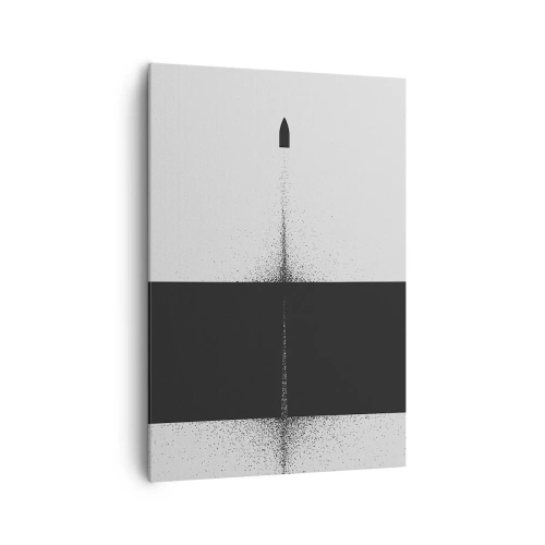 Lærredstryk - Billede på lærred - Lige til sagen - 70x100 cm