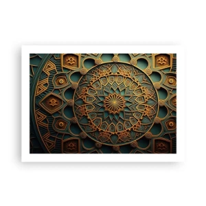 Plakat - I et arabisk klima - 70x50 cm