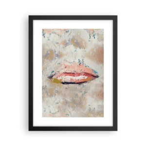 Plakat i sort ramme - Vækker sanserne - 30x40 cm