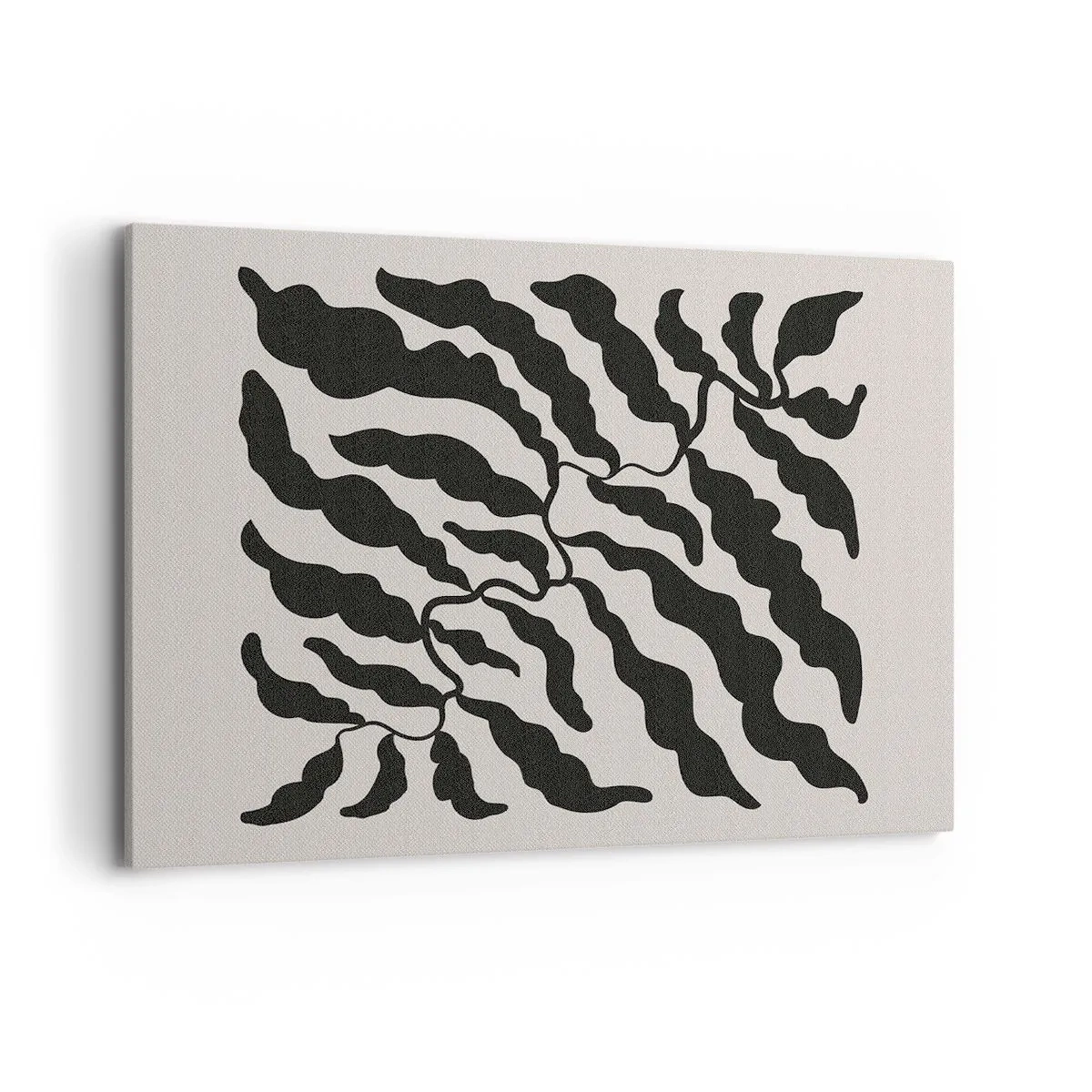 Lærredstryk - Billede på lærred - En firkants natur - 100x70 cm