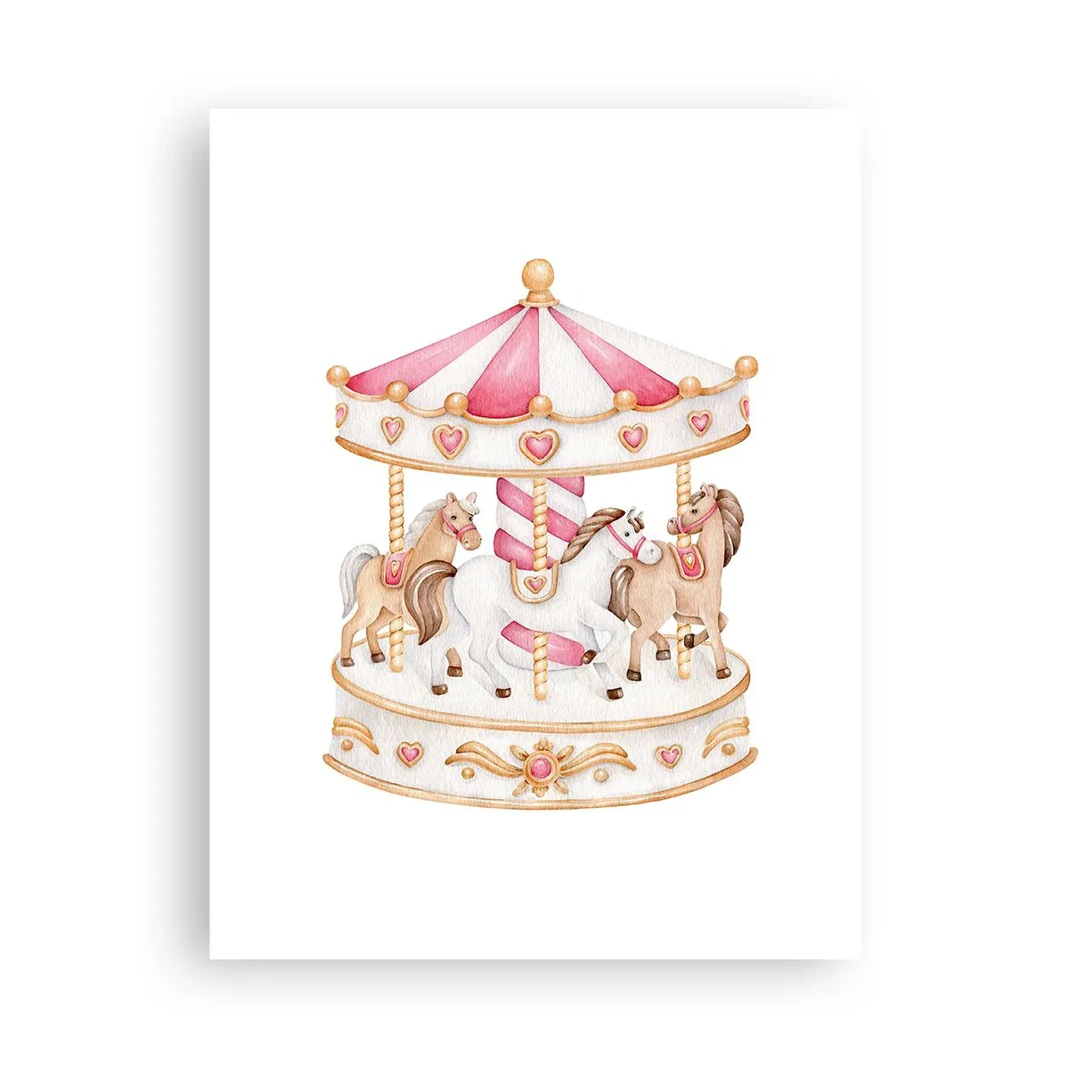 Plakat - Barndommens søde verden - 30x40 cm