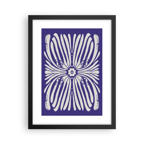 Plakat i sort ramme - Etniske inspirationer - 30x40 cm