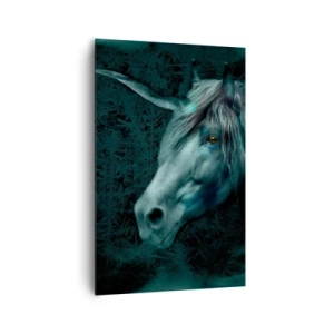 Lærredstryk - Billede på lærred - I en eventyrlig skov - 80x120 cm