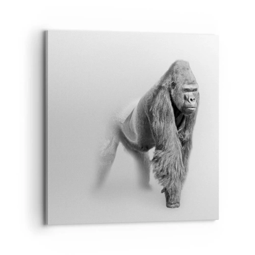 Lærredstryk - Billede på lærred - Selvsikker på sin styrke - 70x70 cm