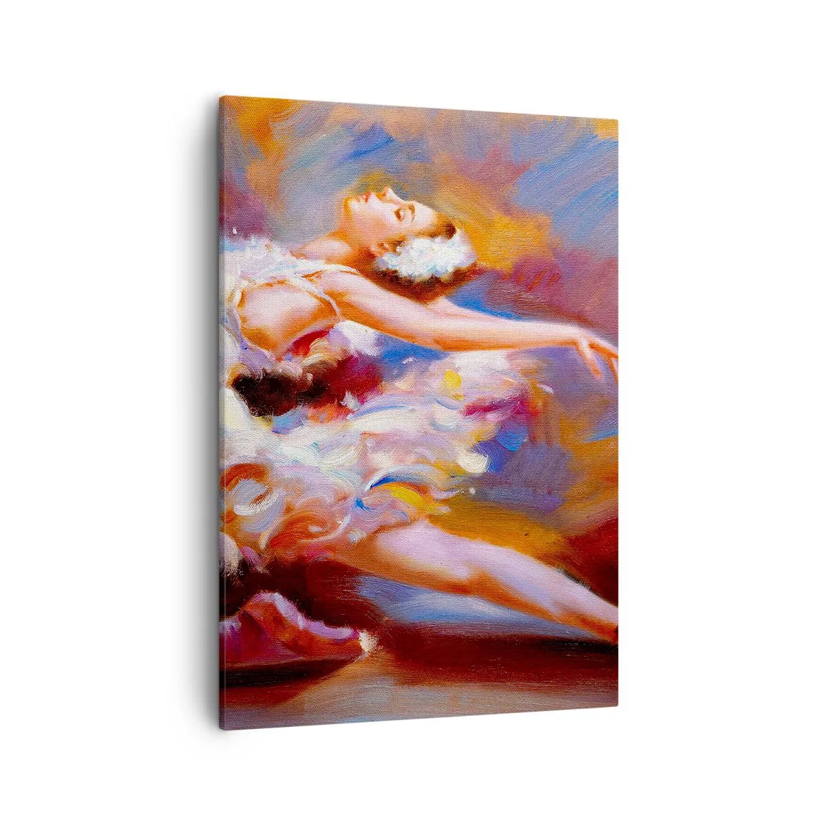 Lærredstryk - Billede på lærred - Svanens ynde - 50x70 cm