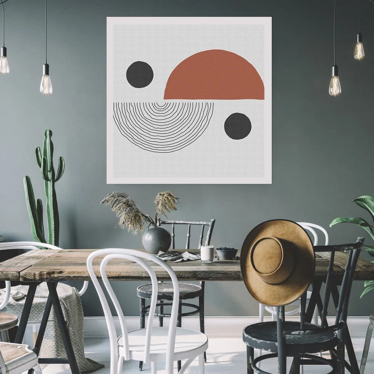 Plakat - Perfektion af hjulet - 60x60 cm