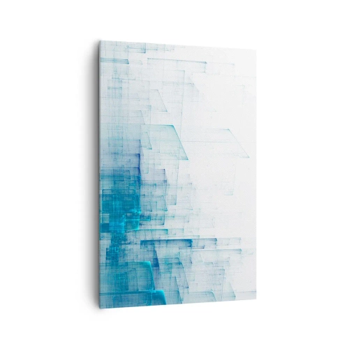 Lærredstryk - Billede på lærred - Hvordan rummet blev til - 80x120 cm