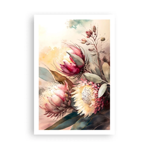 Plakat - I profil og en face - 61x91 cm