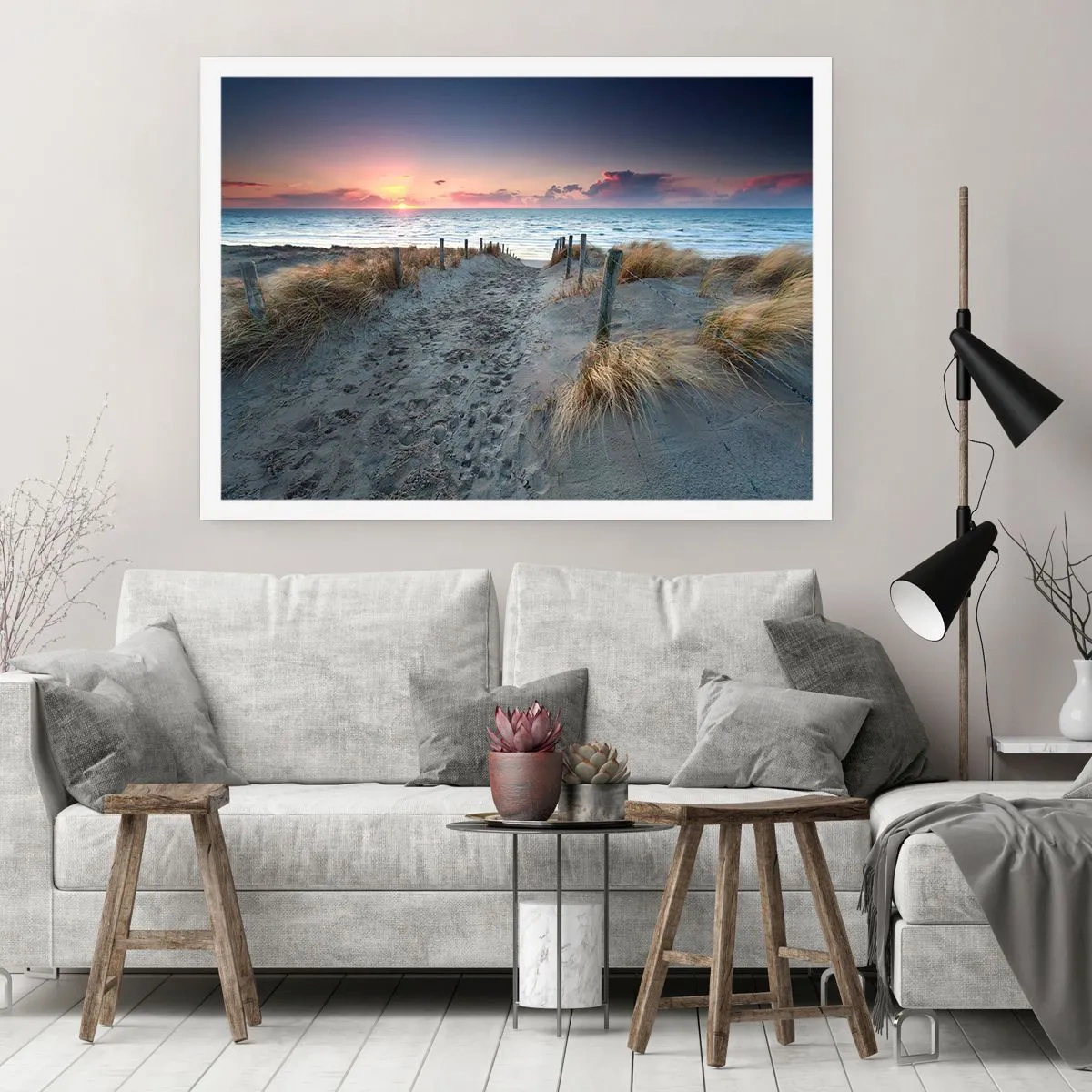Plakat - Du har udgydt en regnbue af strålende pragt.... - 50x40 cm