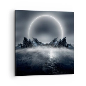 Lærredstryk - Billede på lærred - En finale på en historie - 70x70 cm