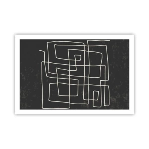 Plakat - Ikke helt så enkel - 91x61 cm