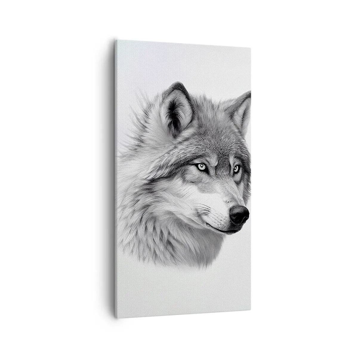 Lærredstryk - Billede på lærred - Alpha - uden tvivl - 55x100 cm