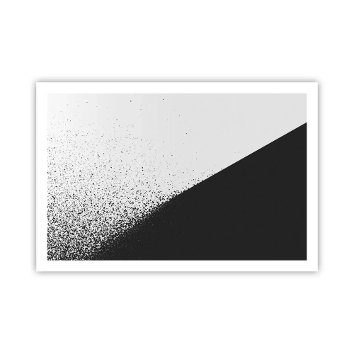 Plakat - Hurtigere og hurtigere, mere og mere - 91x61 cm