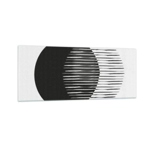 Billede på glas - Hans alter ego - 100x40 cm