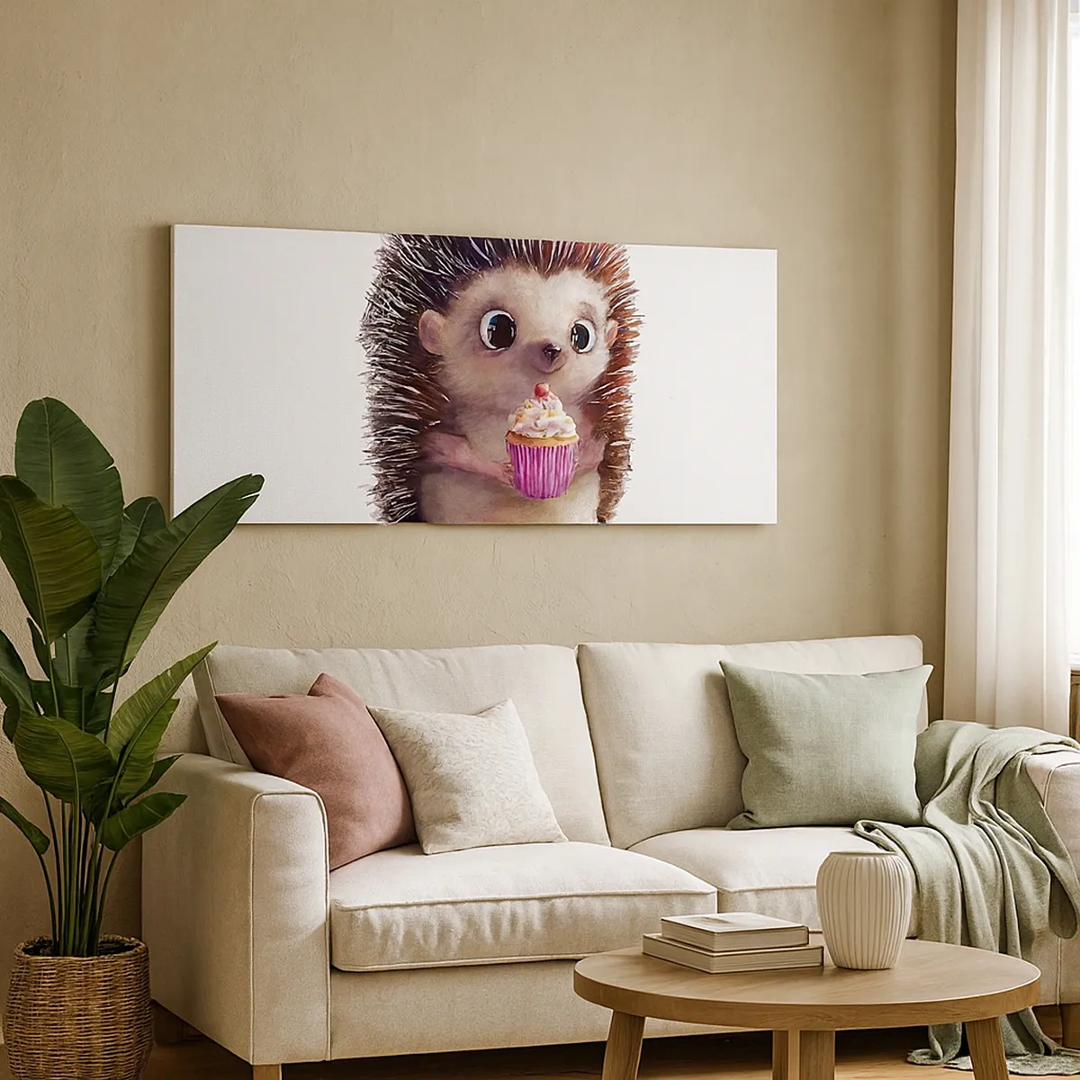 Lærredstryk - Billede på lærred - Fejring er hver dag - 30x30 cm