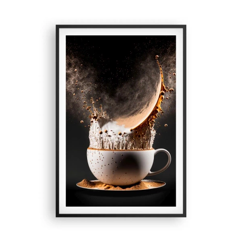 Plakat i sort ramme - En eksplosion af smag - 61x91 cm