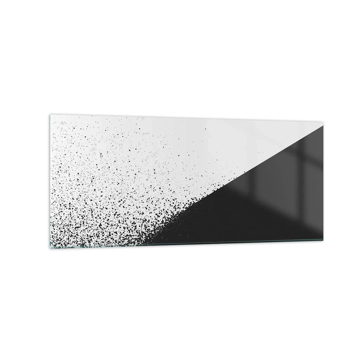 Billede på glas - Hurtigere og hurtigere, mere og mere - 120x50 cm