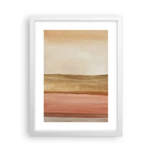 Plakat i hvid ramme - Lodret sammensætning - 30x40 cm