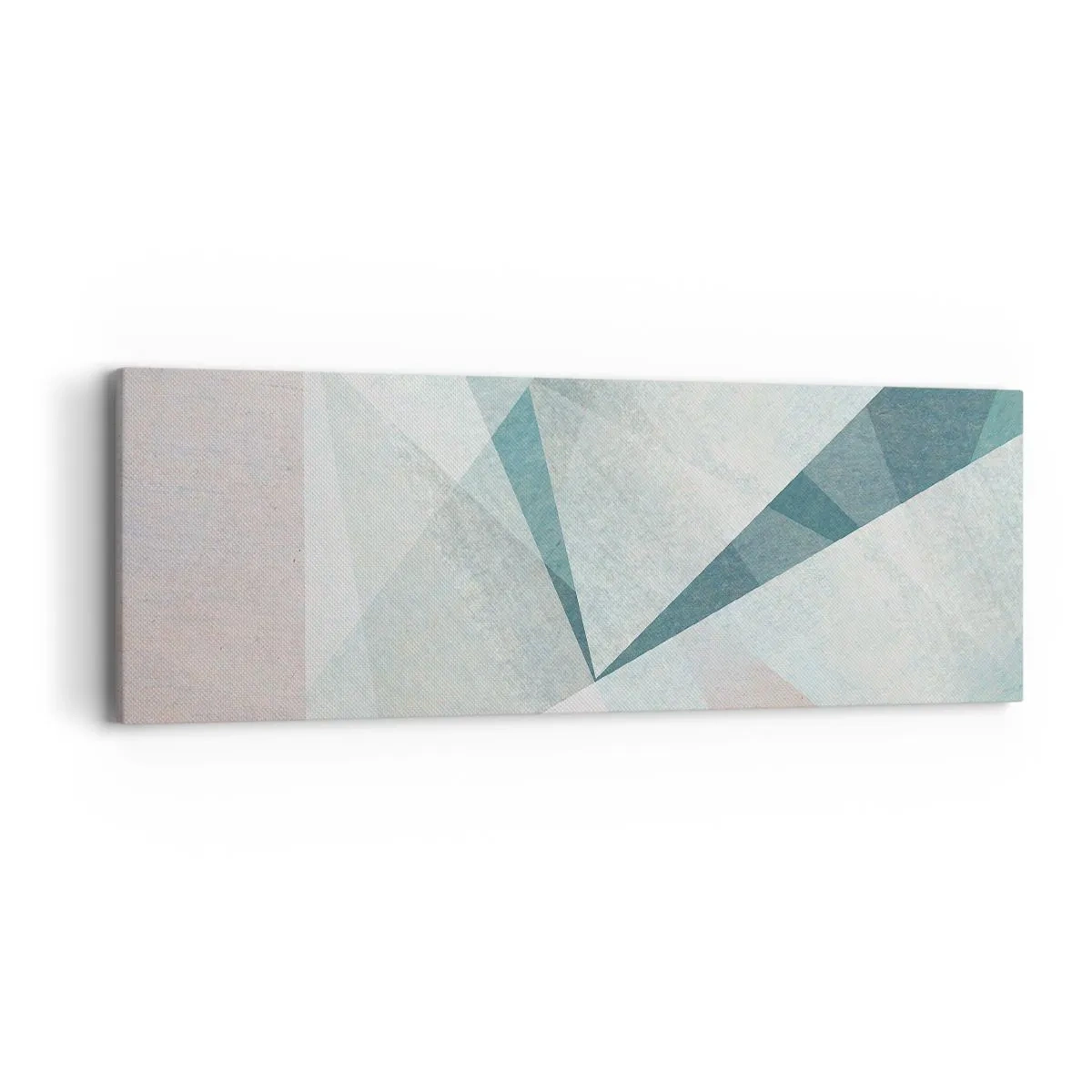 Lærredstryk - Billede på lærred - Rolig og alligevel dynamisk - 90x30 cm