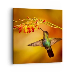 Lærredstryk - Billede på lærred - Maya lysets budbringer - 40x40 cm