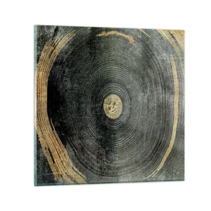 Billede på glas - Forandring og varighed - 50x50 cm