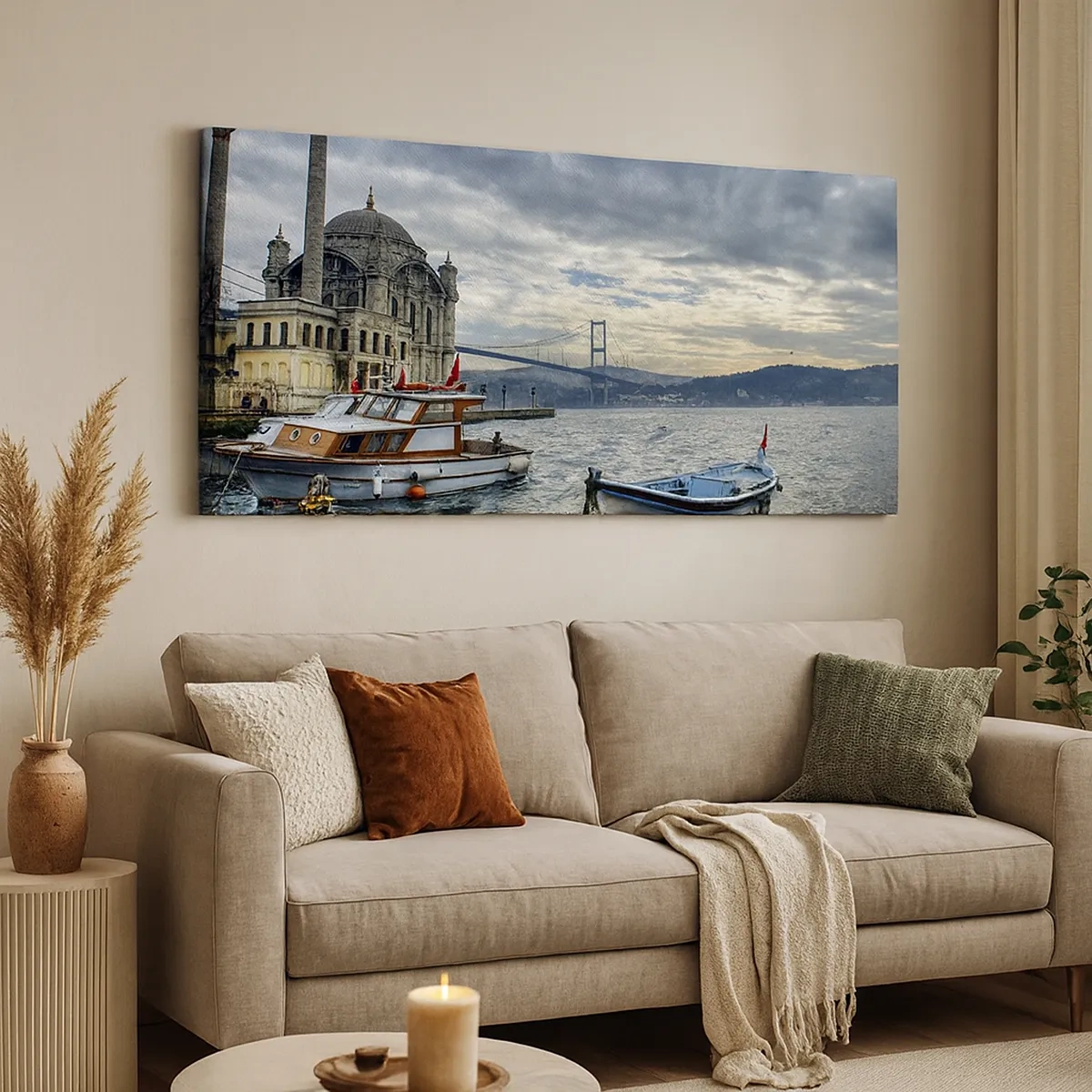 Lærredstryk - Billede på lærred - På grænsen mellem verdener - 30x30 cm