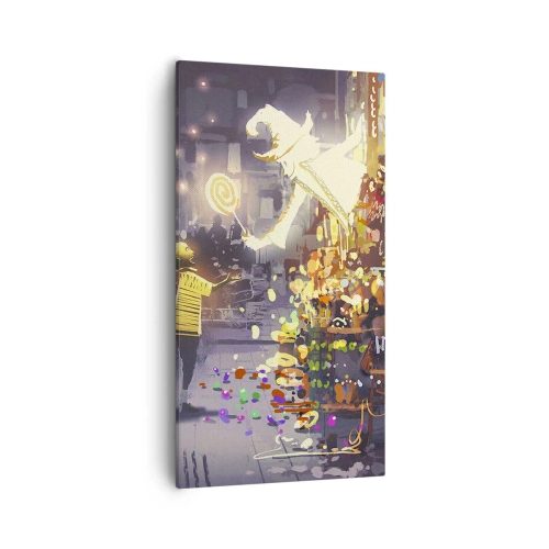 Lærredstryk - Billede på lærred - Hekseri eksisterer - 55x100 cm